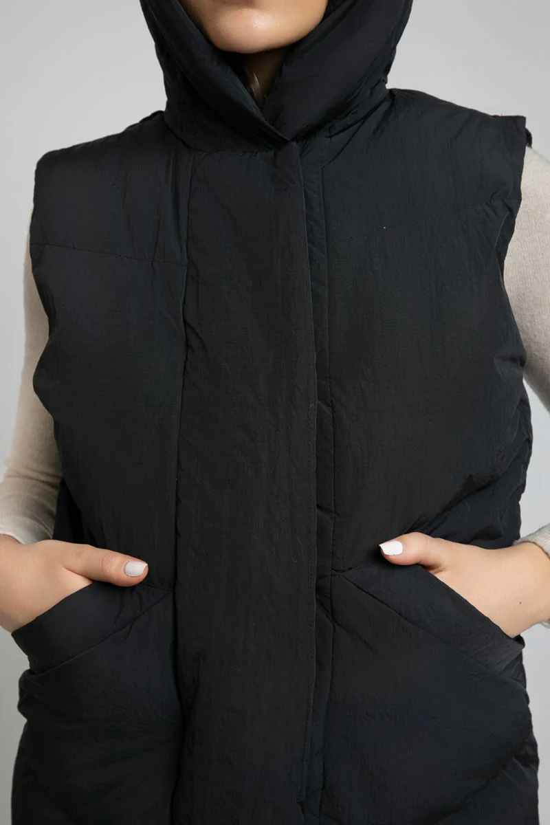 سترة مبطنة بقبعة - Image 4