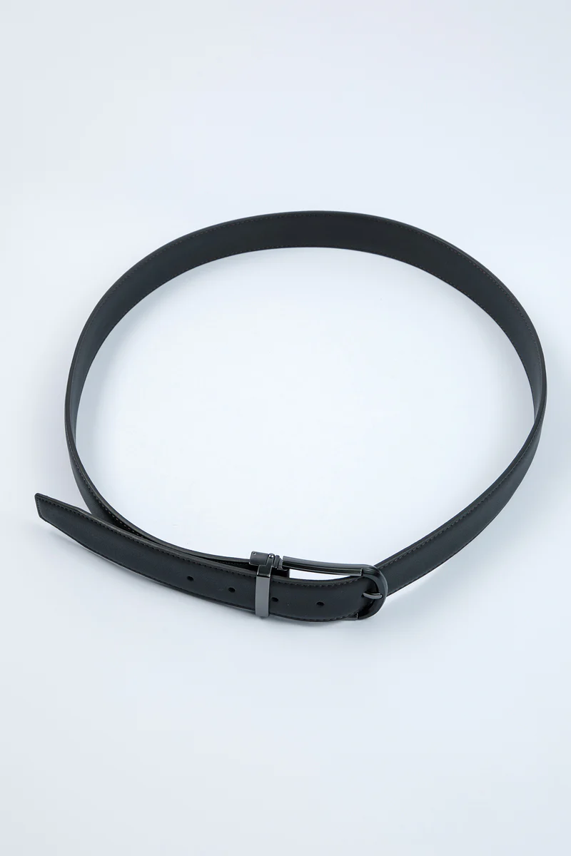 حزام كلاسيك بإبزيم معدني - Image 3