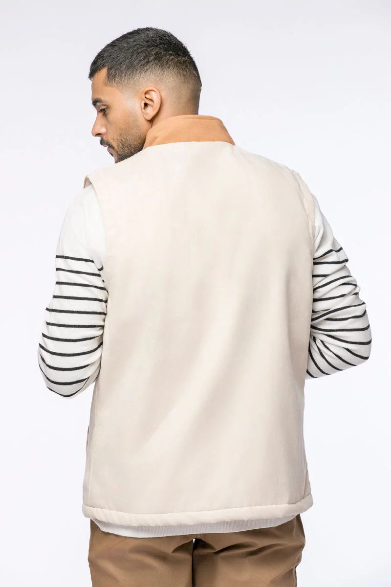 جيليه ثنائي اللون بأزرار - Image 3