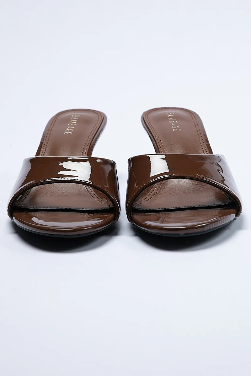 صندل نسائي بكعب متوسط - Image 3