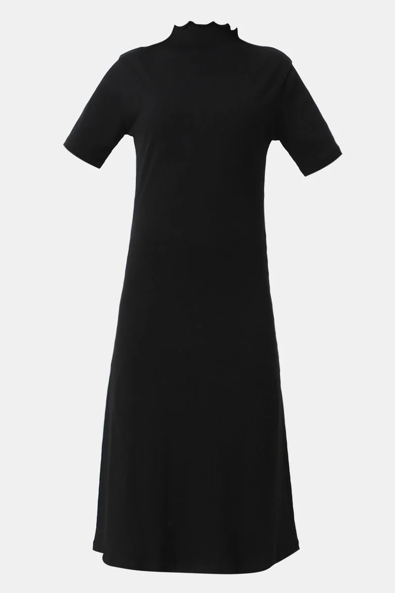 فستان نسائي بيسك بنسيج منقوش - Image 10