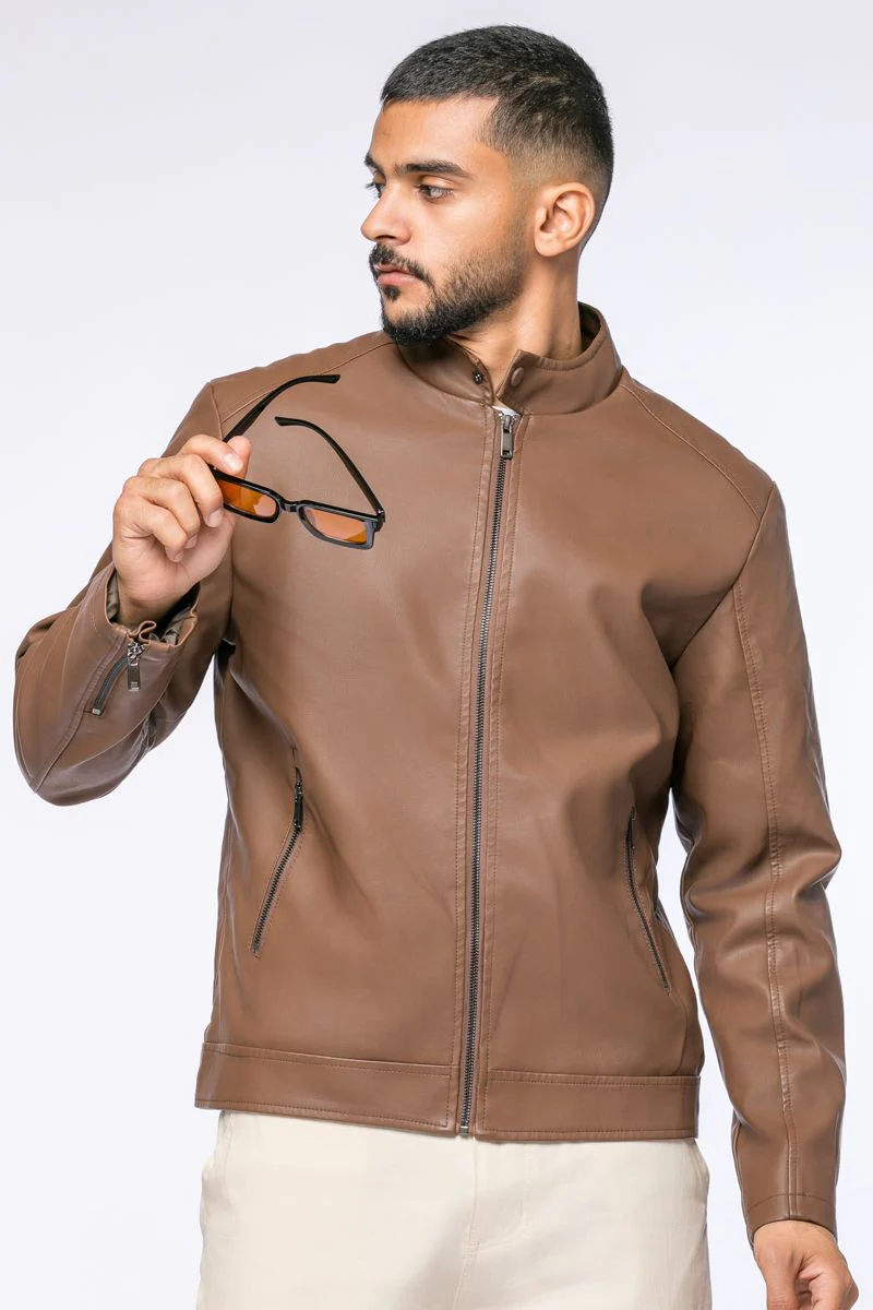 جاكيت جلد صناعي - Image 5