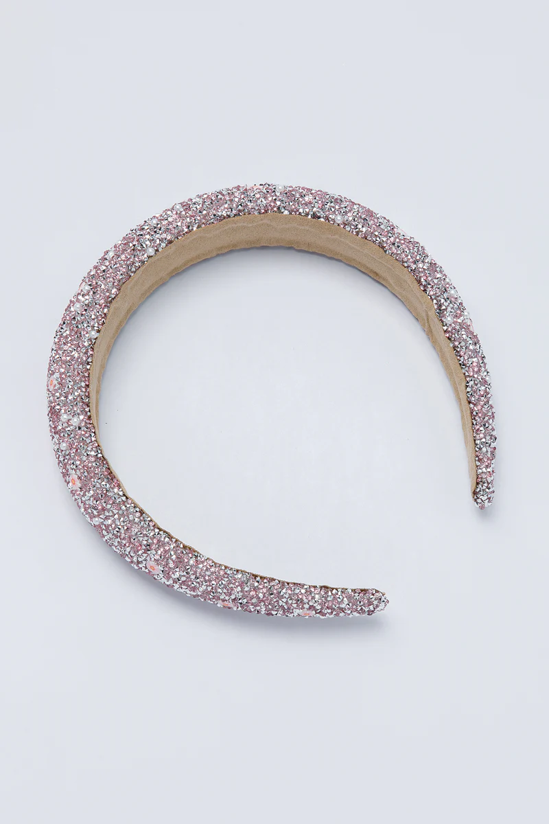 طوق شعر مزين باللمعة - Image 2