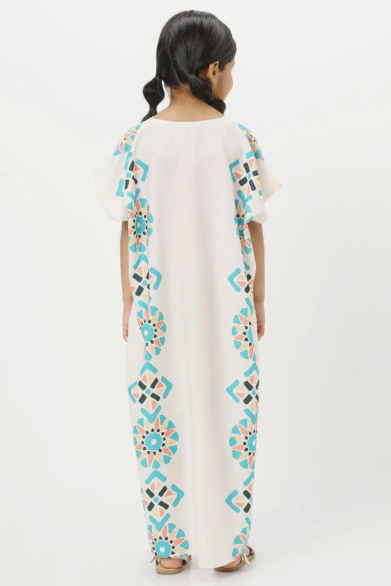 جلابية بناتي بطبعات - Image 10