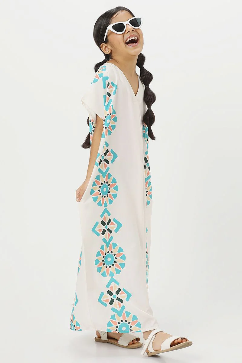 جلابية بناتي بطبعات - Image 11
