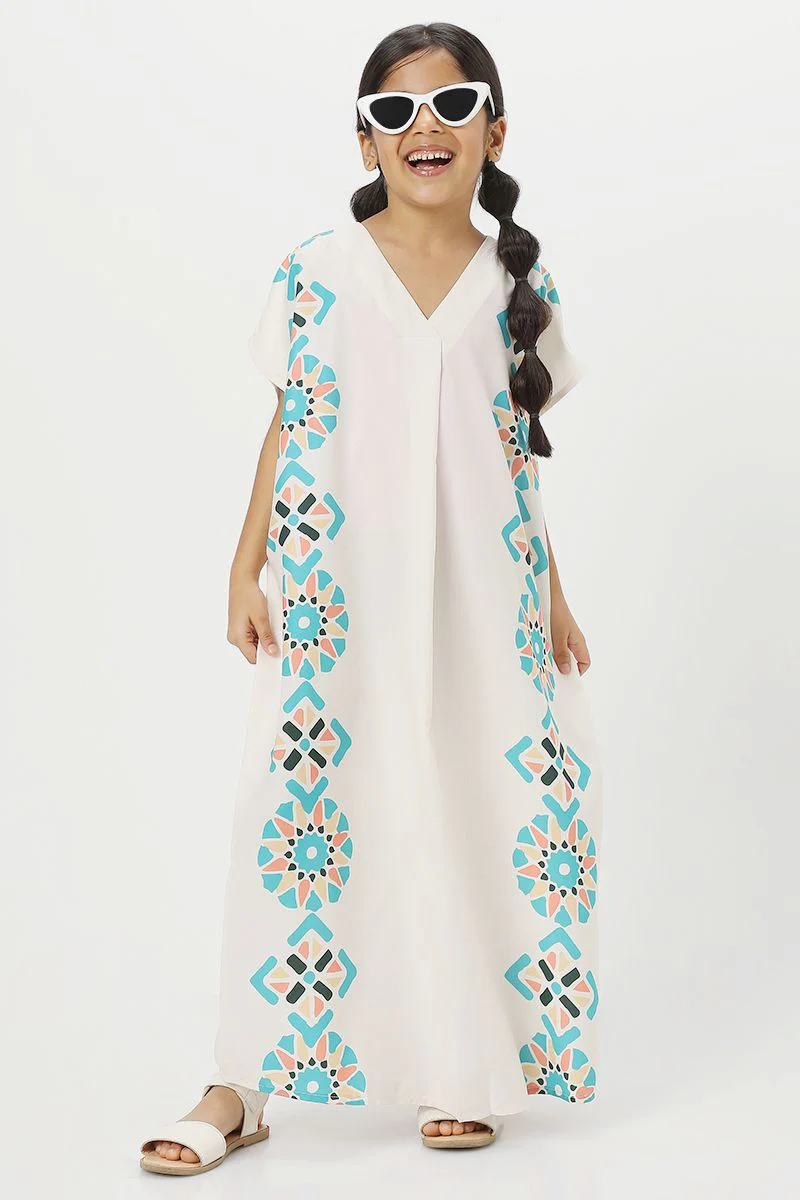 جلابية بناتي بطبعات - Image 12