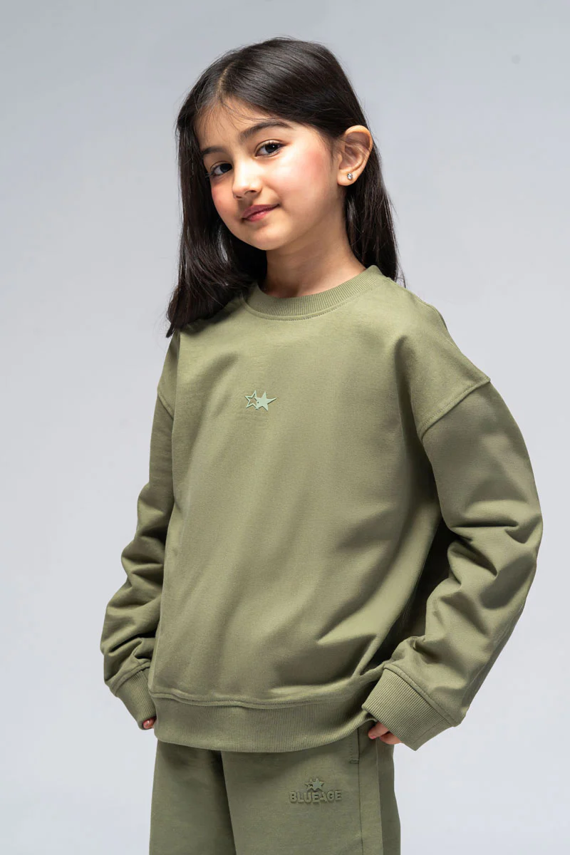 سويت شيرت أطفال بطبعة خلفية - Image 6