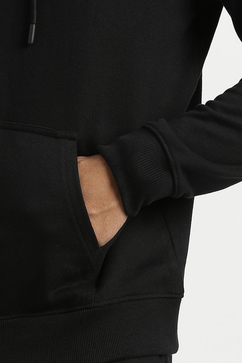 هودي رجالي بسحاب وتطريز أمامي - Image 4