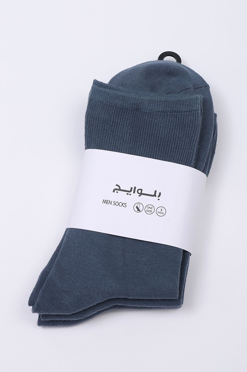 مجموعة جوارب منتصف الساق /3 أزواج - Image 9