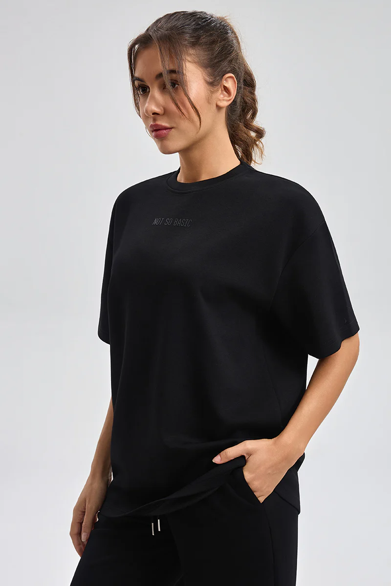 تيشيرت واسع بطبعة - Image 6