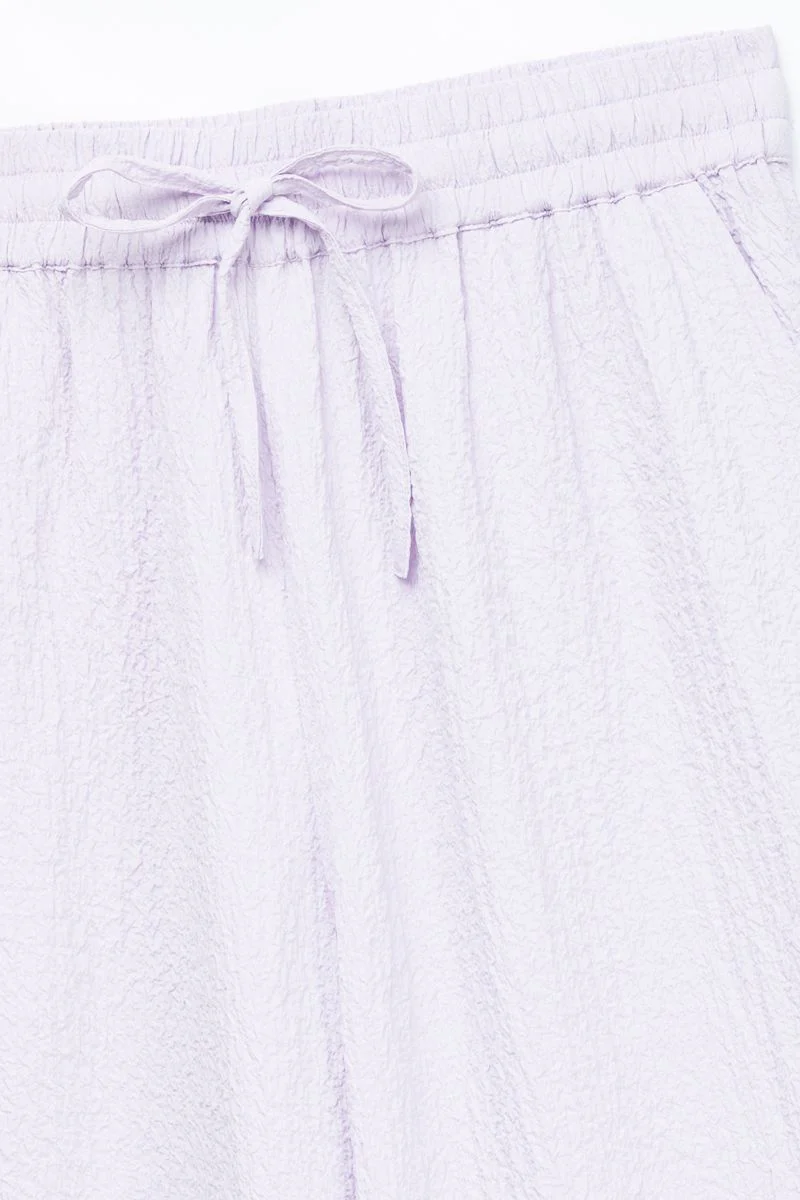 بنطلون فضفاض سادة - Image 7