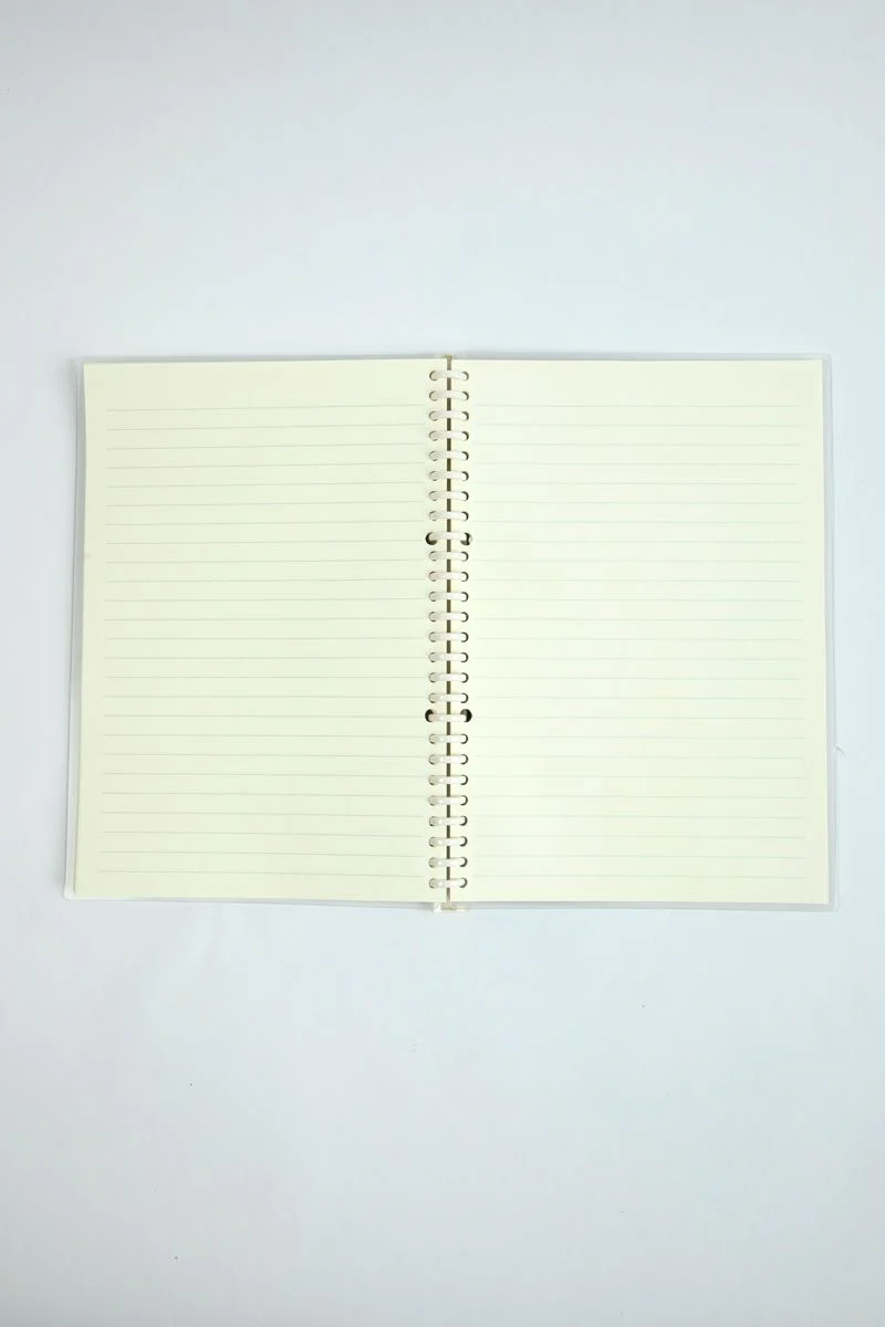 دفتر سلك مميز مقاس B5 مع صفحات مسطّرة - Image 3
