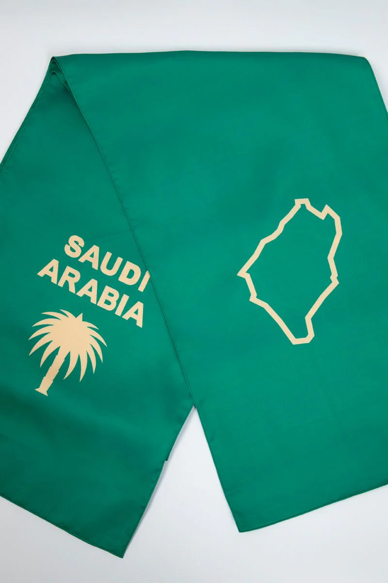 وشاح سعودي مطبوع بفخر التراث - Image 3