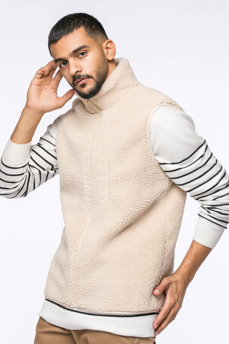 جيليه صوف شيربا ناعم - Image 6