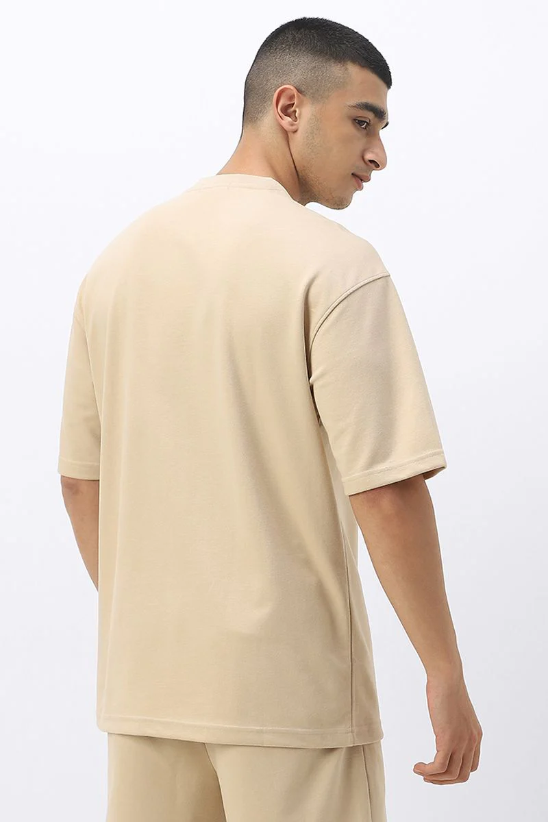تيشيرت بيسك رجالي بلون موحد - Image 6