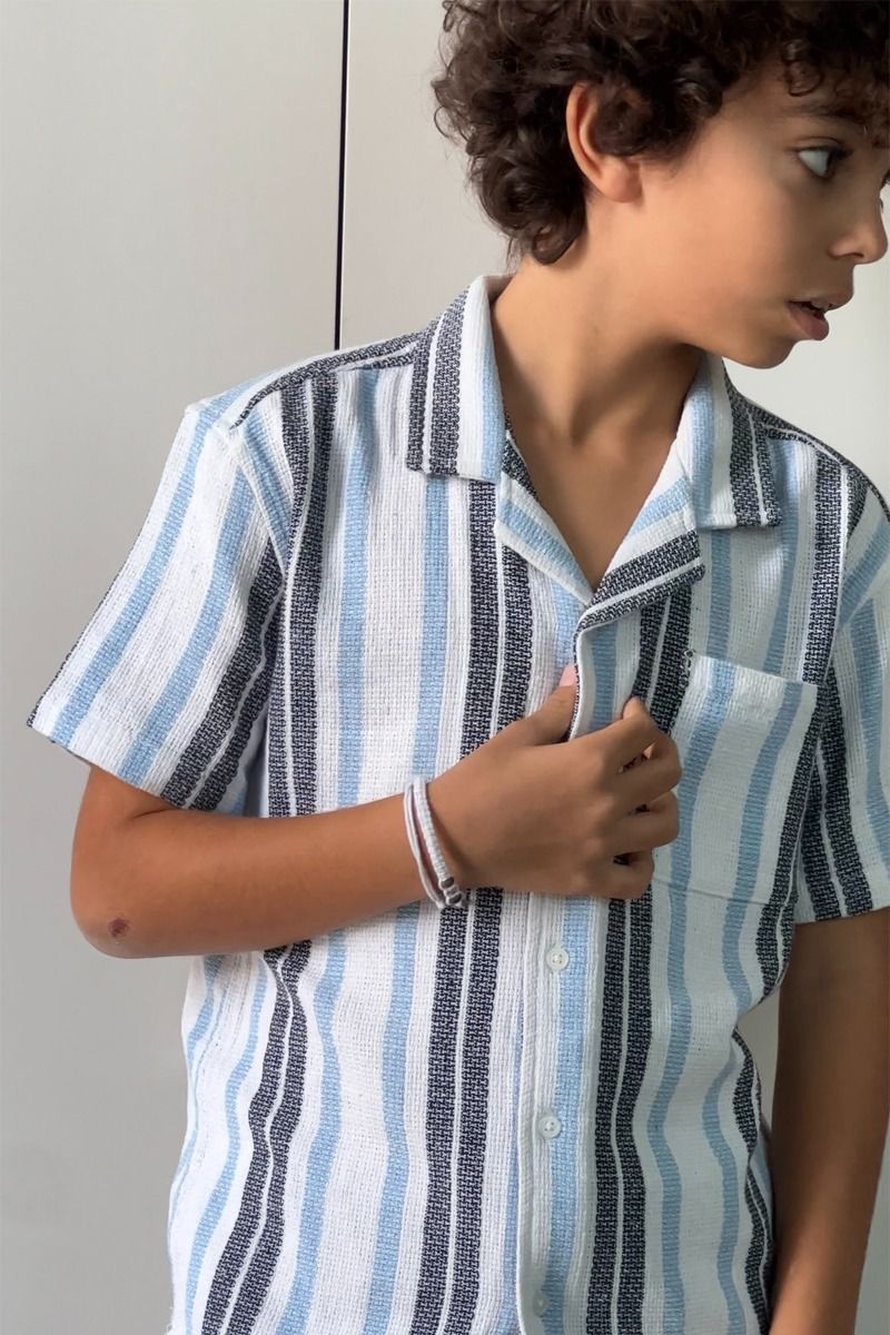 قميص ولادي مخطط - Image 7