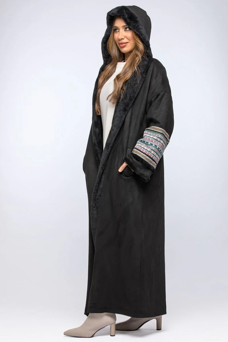 فروة شتوية ببطانة فرو - Image 3