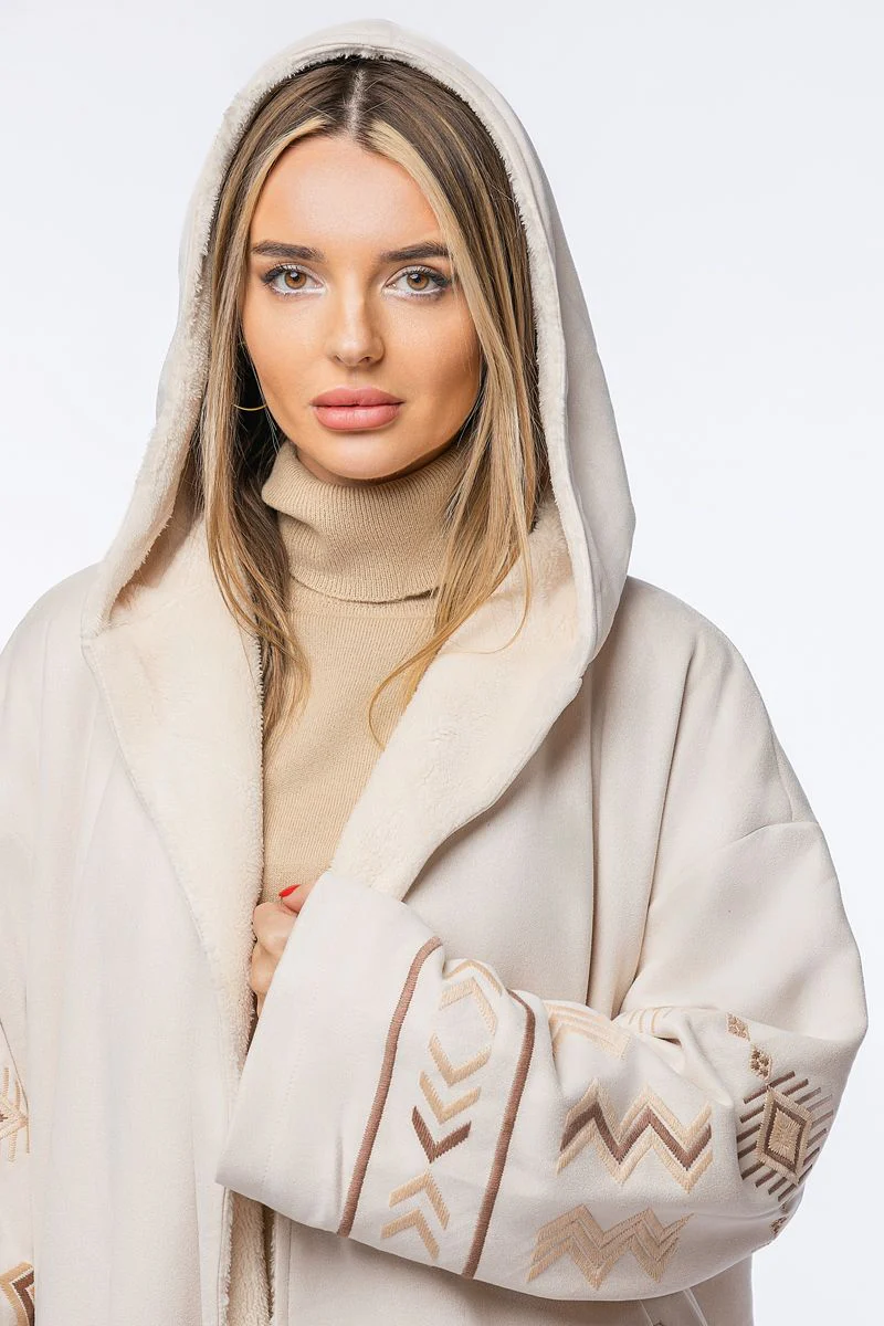 فروة شتوية ببطانة فرو - Image 6