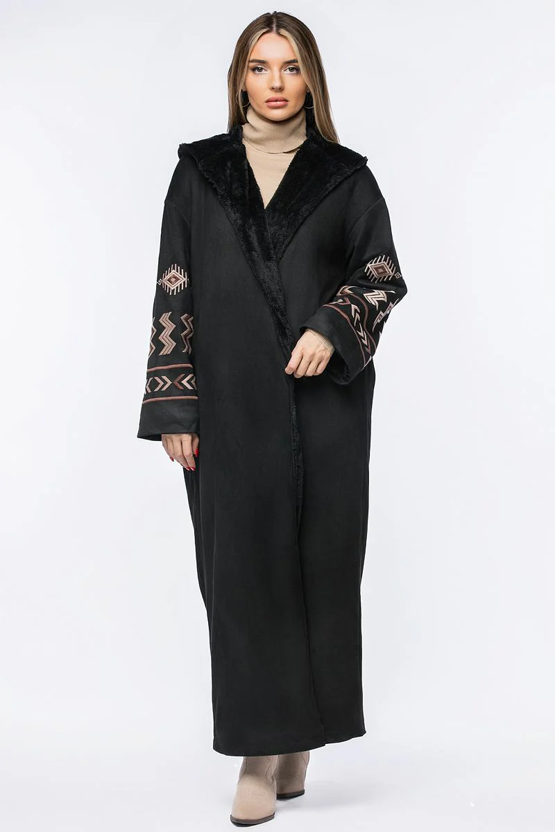 فروة شتوية ببطانة فرو - Image 7