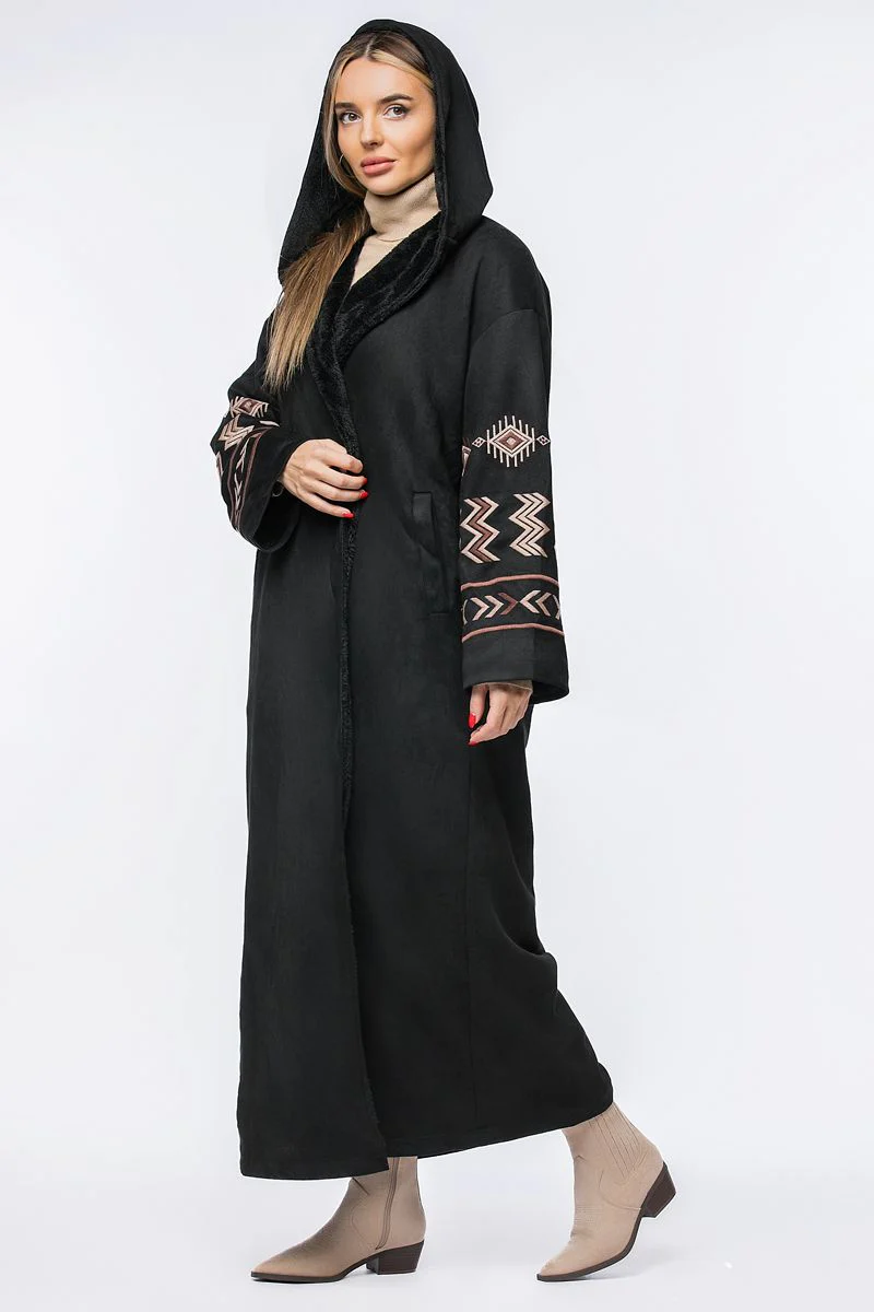 فروة شتوية ببطانة فرو - Image 8