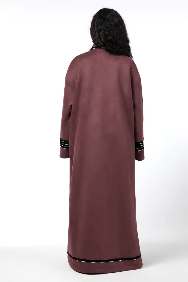 فروة نسائية شتوية ببطانة فرو - Image 9