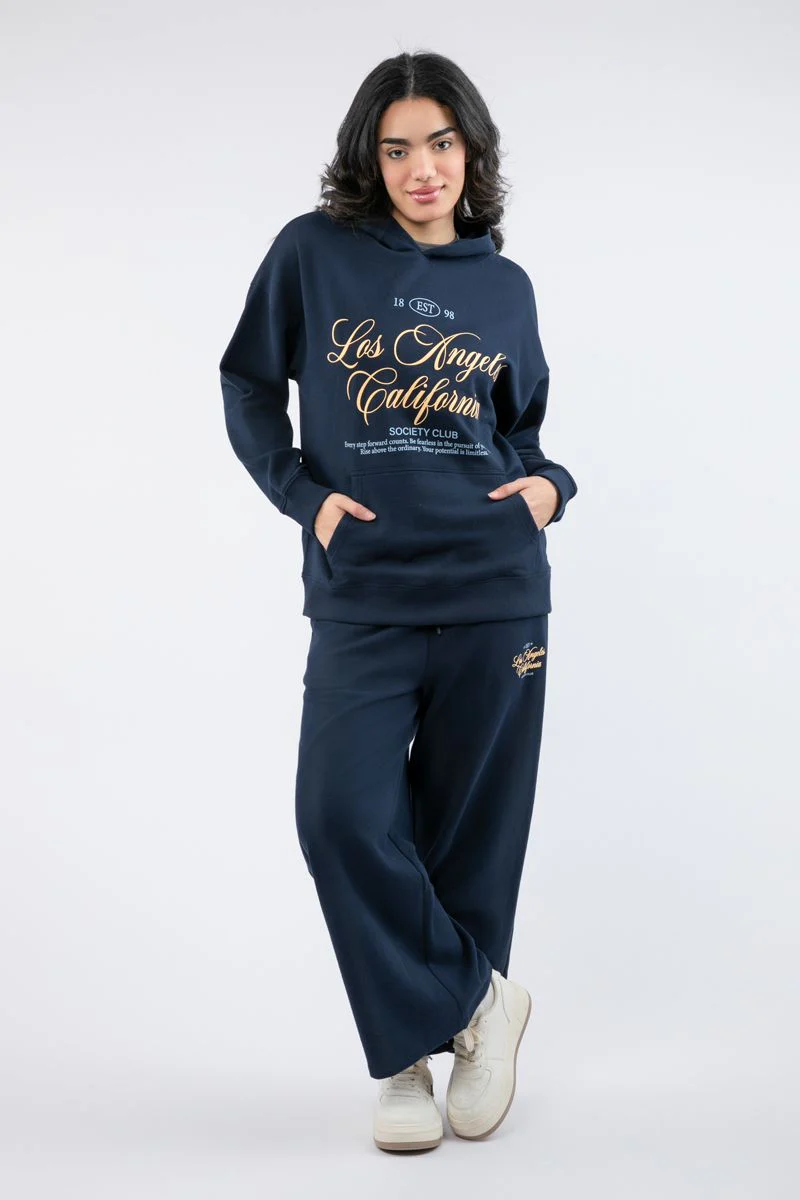 هودي نسائي بطبعة أمامية - Image 10