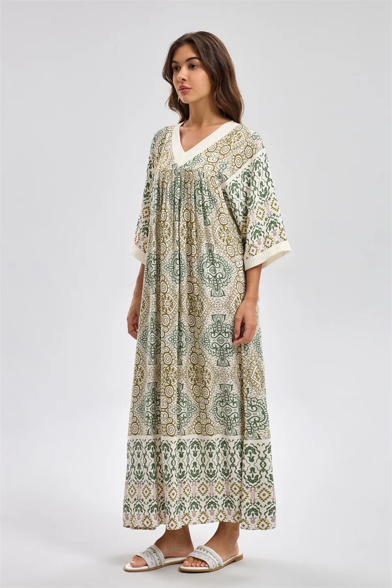 جلابية نسائية بقصة مريحة - Image 14
