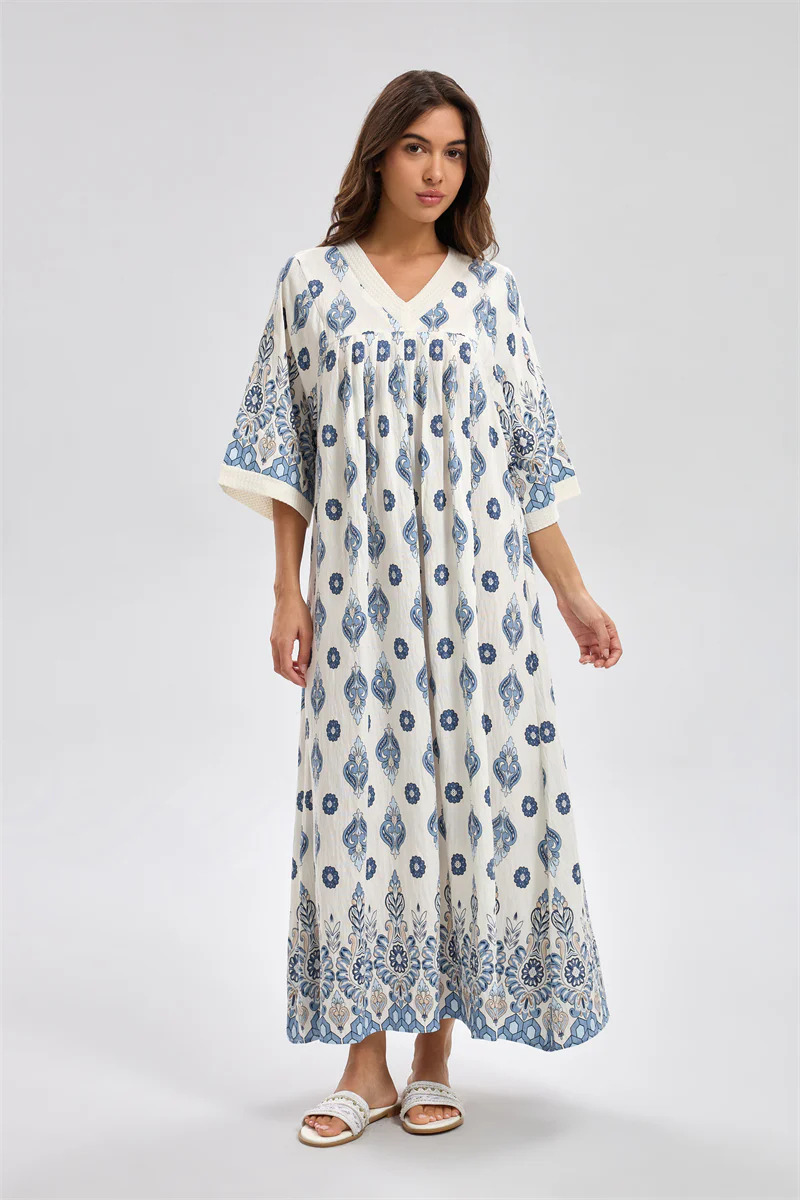 جلابية نسائية بقصة مريحة - Image 5