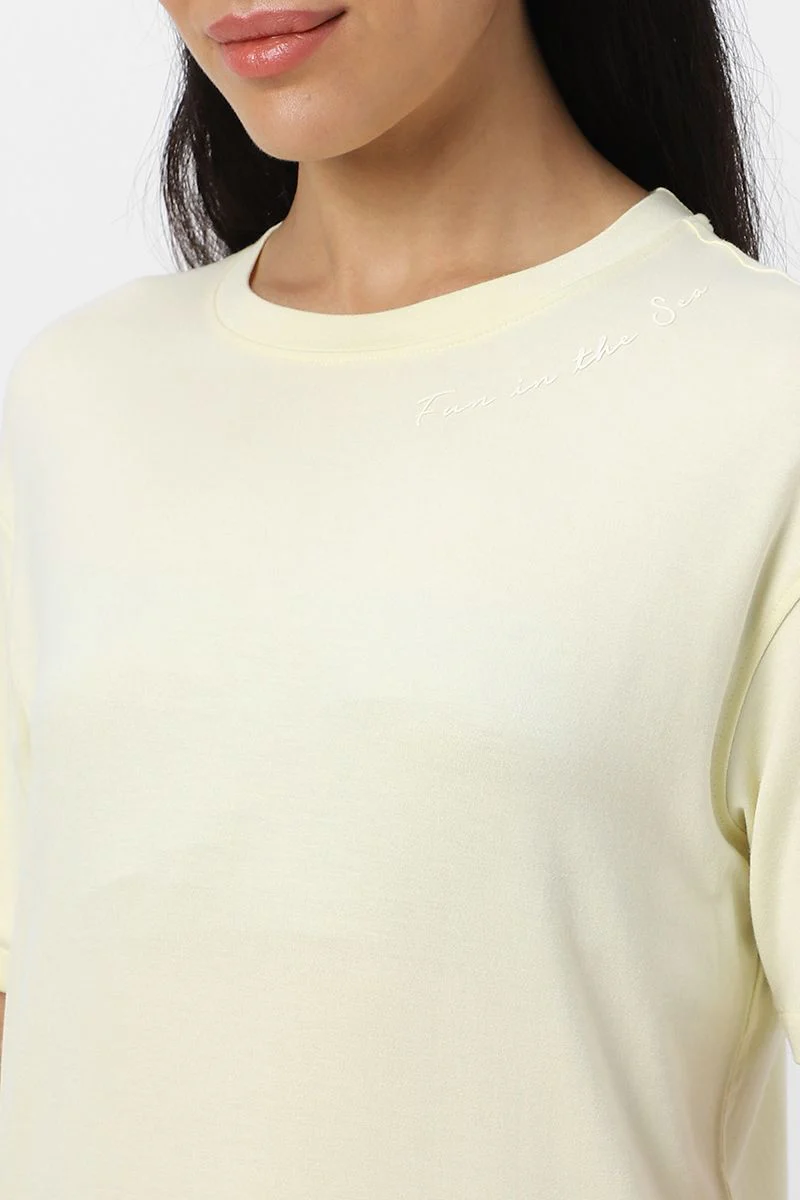 تيشيرت نسائي للبيت بطبعة - Image 11